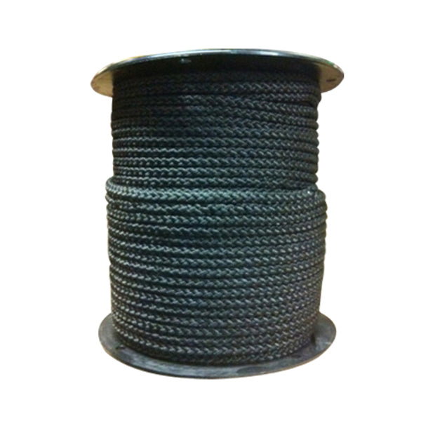 Produits corde nylon noir 4mm 100m