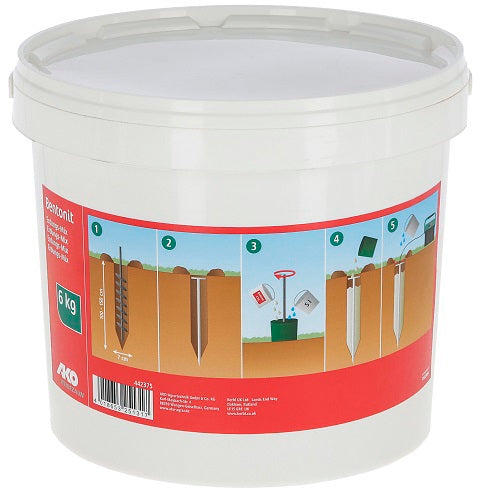 Bentonite, mélange de mise à la terre des produits Ako