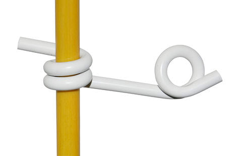 Ako products isolateur oculaire pour poteau rond en fibre de verre 12 mm 50 pièces