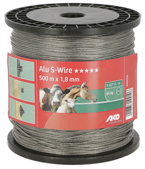 Ako products fil de litz aluminium 1 8mm 500m