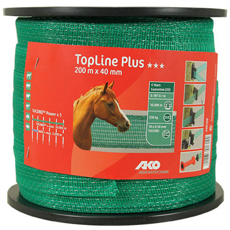 Ako products topline plus ruban effrayant vert 4cm 200m