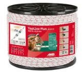 Ako topline plus cordon 55 mm 400 m blanc-rouge 9x 028 m