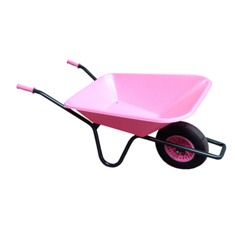 Fort products brouette de jardin 515 90 rose 2 plis