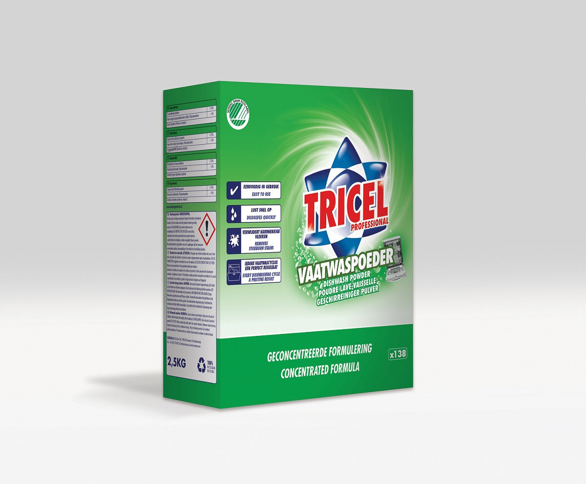 Poudre lave-vaisselle Tricel eco 25kg