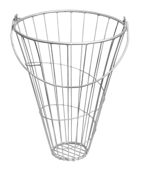 Râtelier à foin panier d'alimentation mangeoire verte galvanisé 50cm