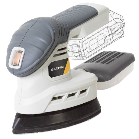 Corps de ponceuse multi batterie Batavia maxxpack 18v