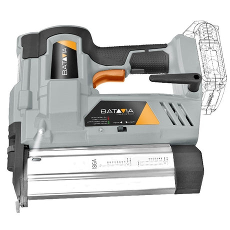 Batavia maxxpack batterie 18v pas pistolet à clous corps 18ga