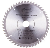 Producten cirkelzaagblad 210mm 48tds