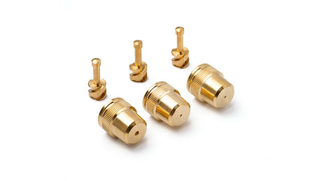 Gloria products ensemble de capuchons de pulvérisation en laiton avec tourbillon 2x 1mm 1 x 2m