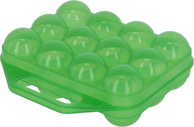 Kerbl products coquetier en plastique pour 12 oeufs vert