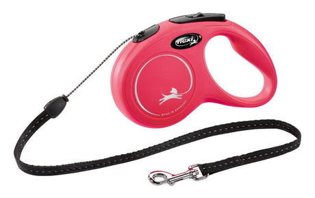 Flexi products ligne rétractable nouveau cordon classique rouge s 5 mètres jusqu'à 12kg
