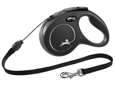 Flexi products ligne rétractable nouveau cordon classique noir m 5 mètres jusqu'à 20kg
