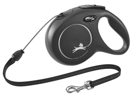 Flexi products ligne rétractable nouveau cordon classique noir m 8 mètres jusqu'à 20kg