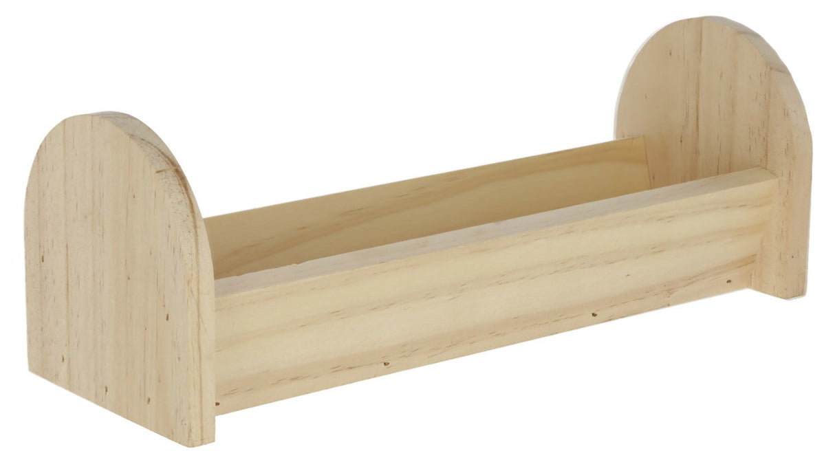 Kerbl products mangeoire pour rongeurs 28 x 10 x 10 cm en bois