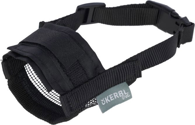 Produits muselière en nylon pour chien taille L noir