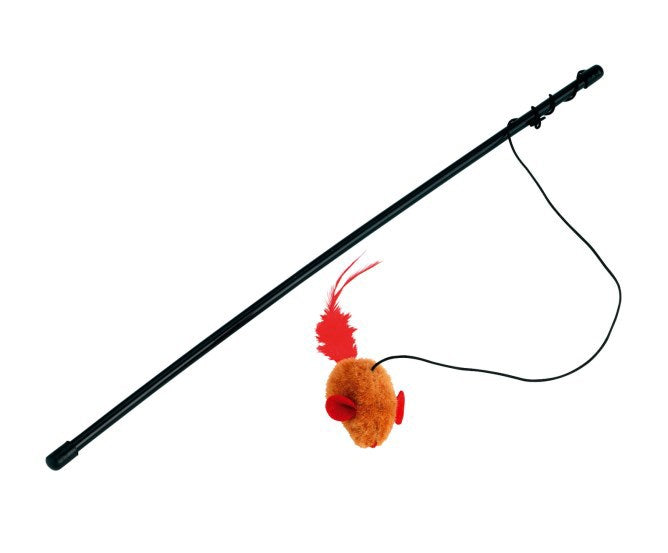 Canne à pêche pour chat 48 cm