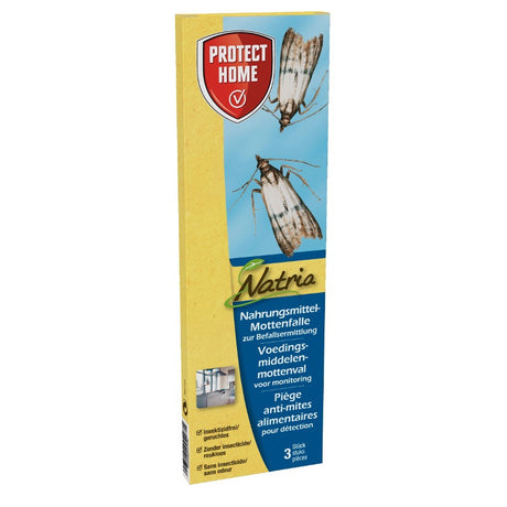 Protégez le piège à mites domestique Natria 3pcs