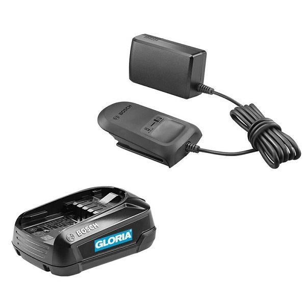 Gloria 1072900 - bosch starterset accu + chargeur 2,5 ah accu + chargeur | 1 pièce