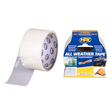 Bande Hpx tous temps | transparent | 48 mm x 5 m - at4805 - at4805