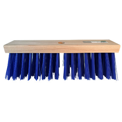 Balai d'écurie MM Eurotool PVC bleu fibre visible longueur 110mm 36cm FSC