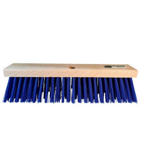 Balai stable Mm eurotool pvc bleu fibre visible longueur 110mm 45cm fsc