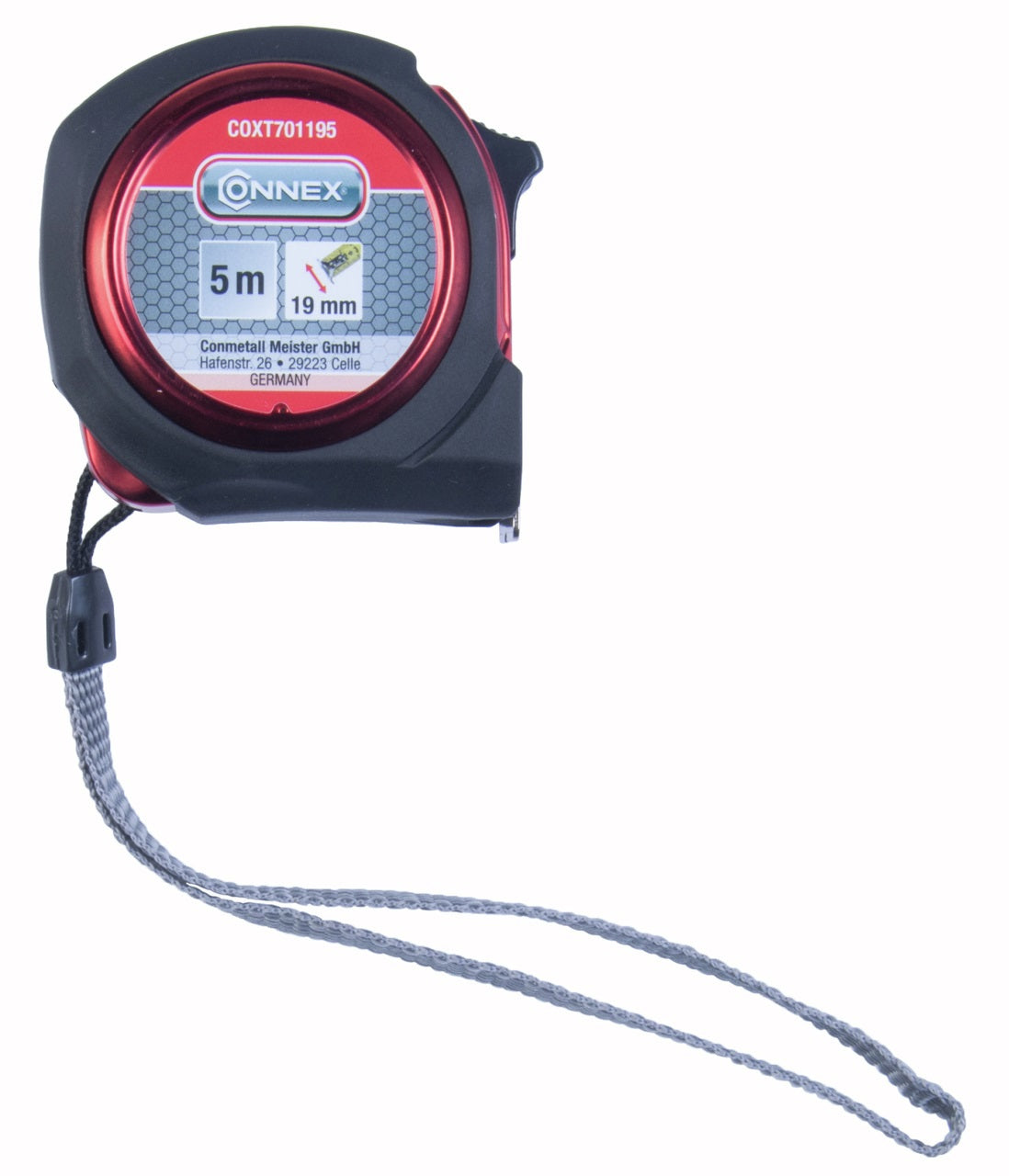 Mètre ruban Connex 5m abs 19mm calibrage euro - coxt701195