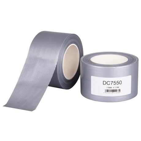Hpx products ruban adhésif 50 mètres gris 75mm