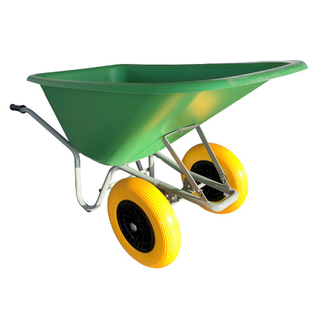 Produits Altrad brouette Forza 165L conteneur HDPE vert 2 roues NML