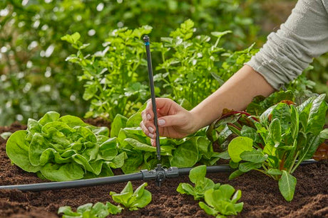 Tube d'extension Gardena pour arroseurs (noir, 5 pièces)