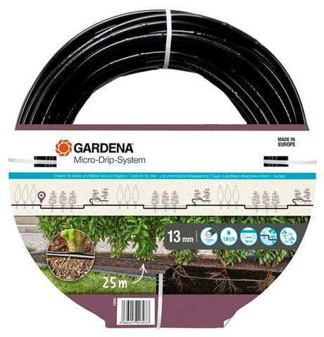 Tube de goutte Gardena pour buissons ou haies (25 m)