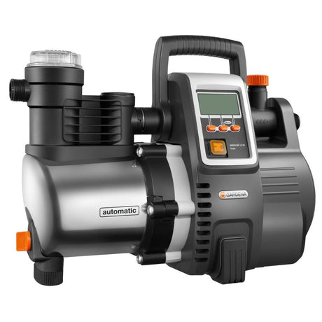 Gardena pompe pressurisée 6000 6 LCD en acier inoxydable (acier inoxydable noir, 1760-20)