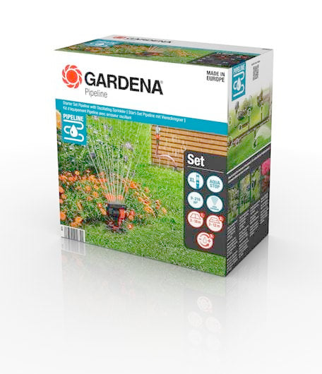 Kit de démarrage de pipeline de produits Gardena pour arroseur oscillant