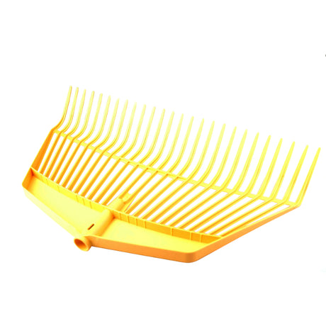 Mm eurotool râteau à feuilles jumbo mm 60cm plastique jaune en vrac
