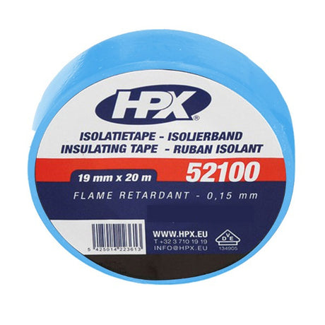 Ruban isolant pvc Hpx vde | bleu | 19mm x 20m - il1920 - 10 pièces - il1920