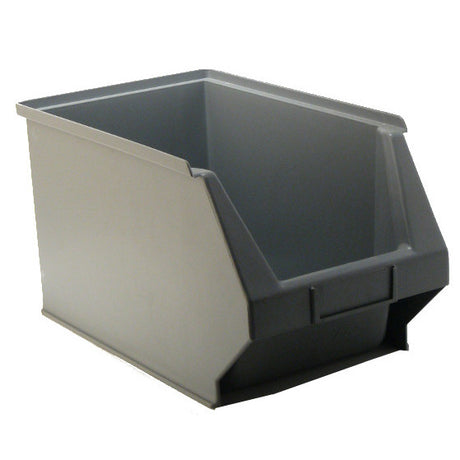 Boîte empilable en plastique Abi gris 336 x 200 x 150mm