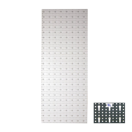 Perforation paroi arrière SL trou de serrure 40x100cm tegometall