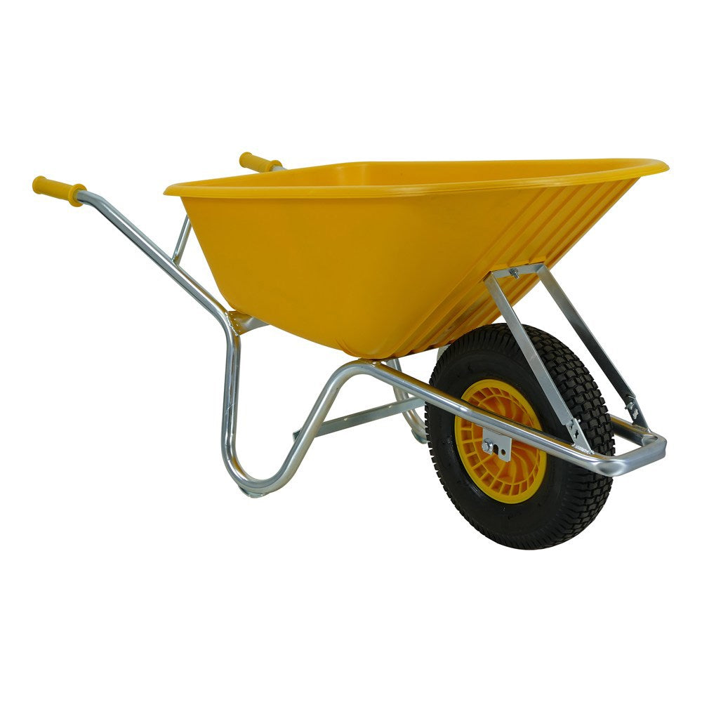 Fort products brouette 100l jaune type pe100