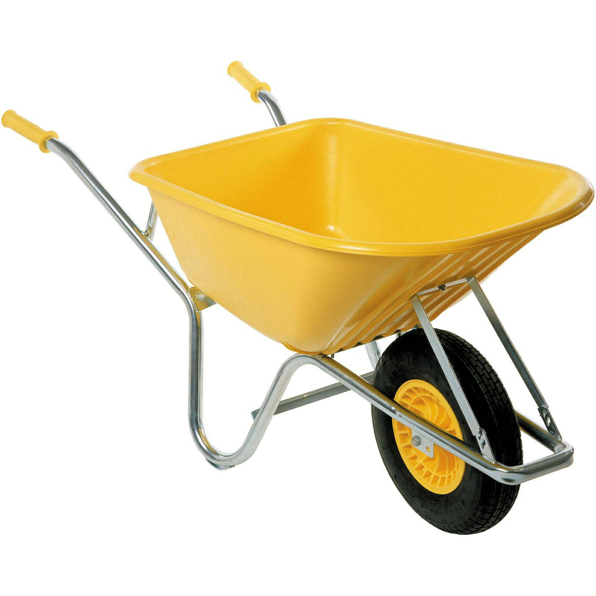 Fort kruiwagen 100l jaune type pe100