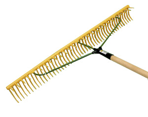 Mm eurotool producten polygrashark 32tds met steel 160cm