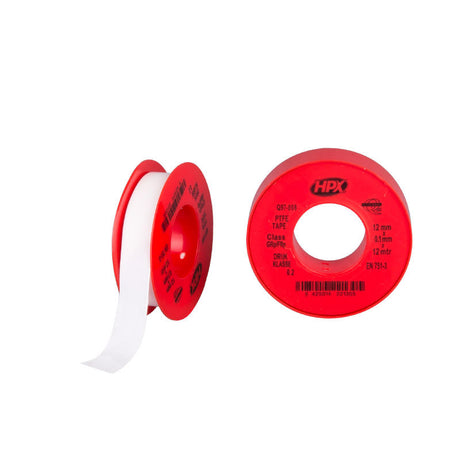 Hpx products ruban d'étanchéité gaz blanc 12 mm x 12 m et 751 3