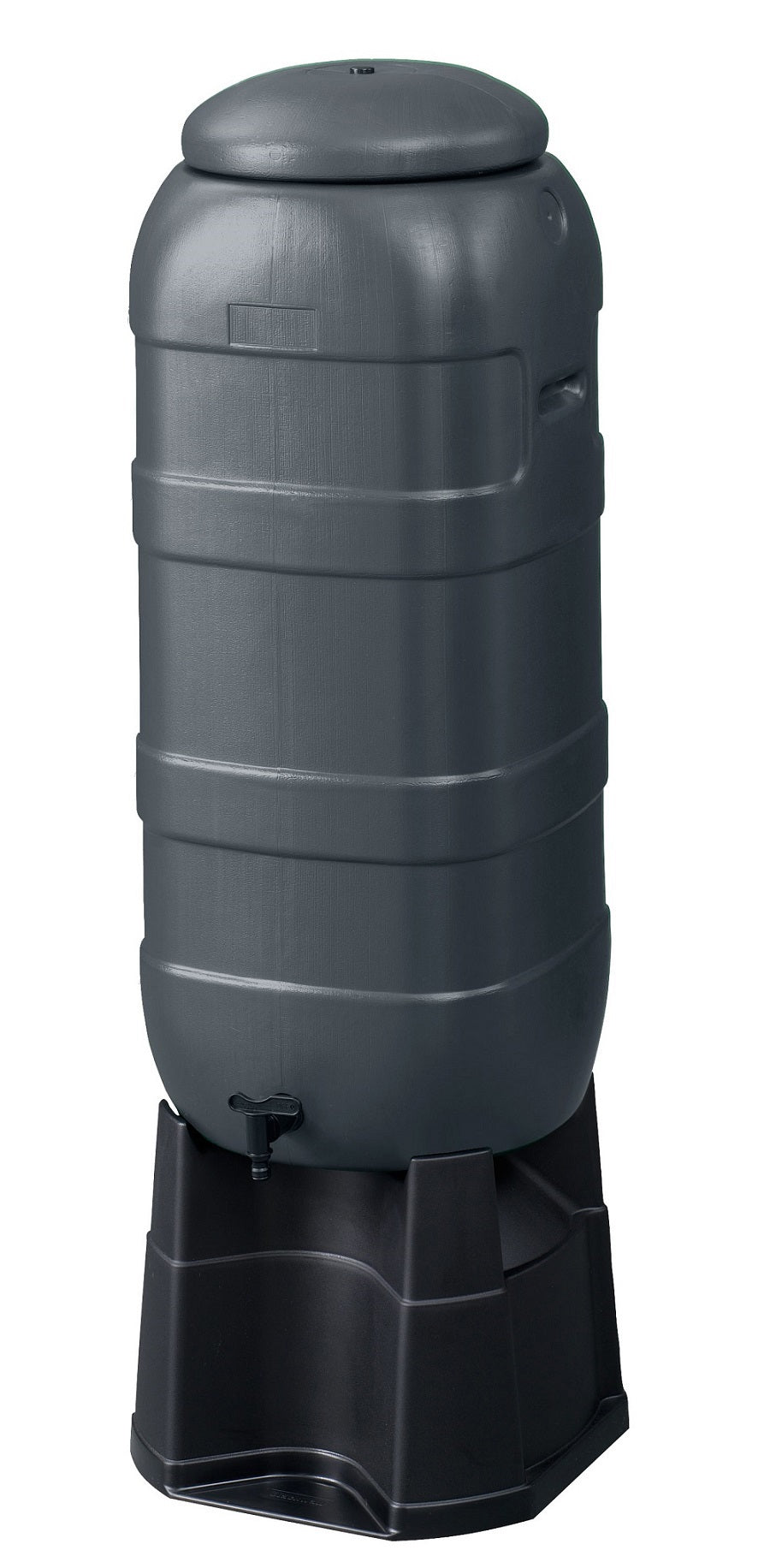 Begreen products baril de pluie compl 100 litres anthracite plus base libre
