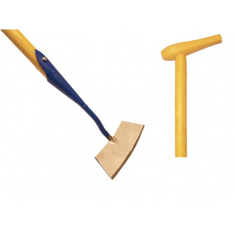 Les produits blancs houe forgée droite 18cm manche 170cm dewhite