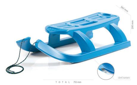 Flèche de traîneau en plastique 76cm avec cordon