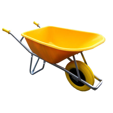 Fort products brouette 100l pavés jaune plus roue sans fuite