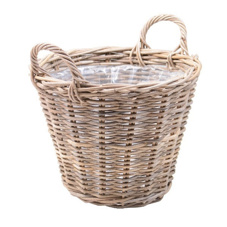 Produits panier à pommes de terre rotin gris d42 x h32