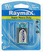 Raymax produits batterie 6f22p zinc e 9v x1st