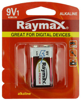 Produits Raymax pile alcaline 6lr61 e 9v x1st
