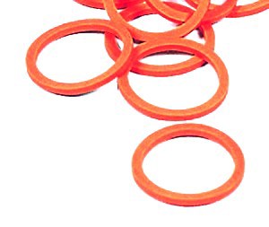 Produits anneau pour valve à mollet 3mm rouge