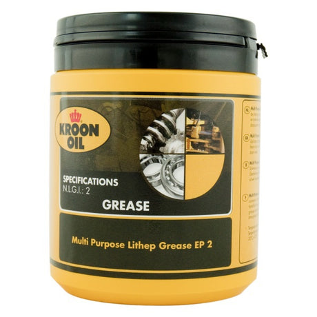 Kroon-Oil MP Lithep Grease Ep 2 Spring Fat 600 GRAMS 34069