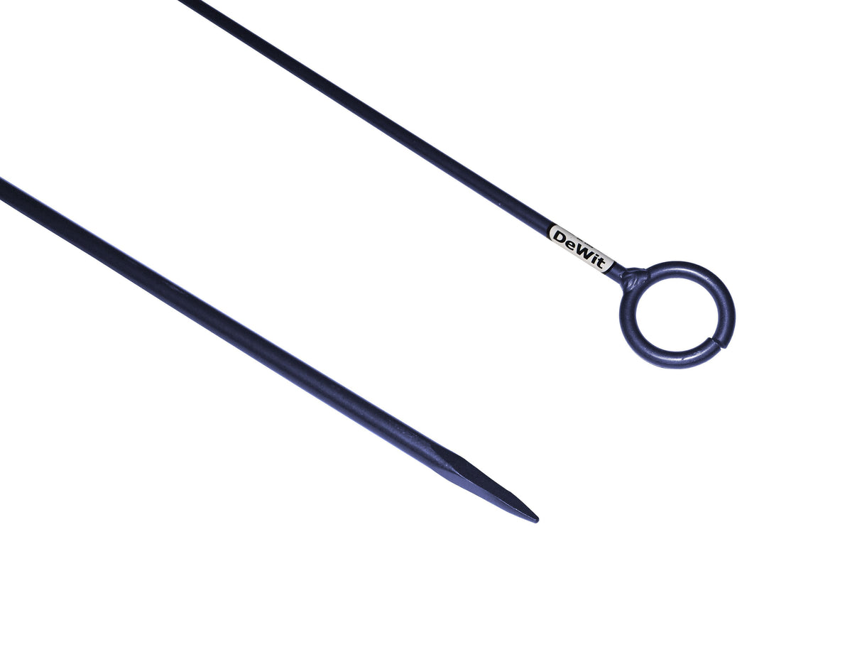 L'épingle fil blanc fermé oeil ouvert 400 x 10mm dewhite